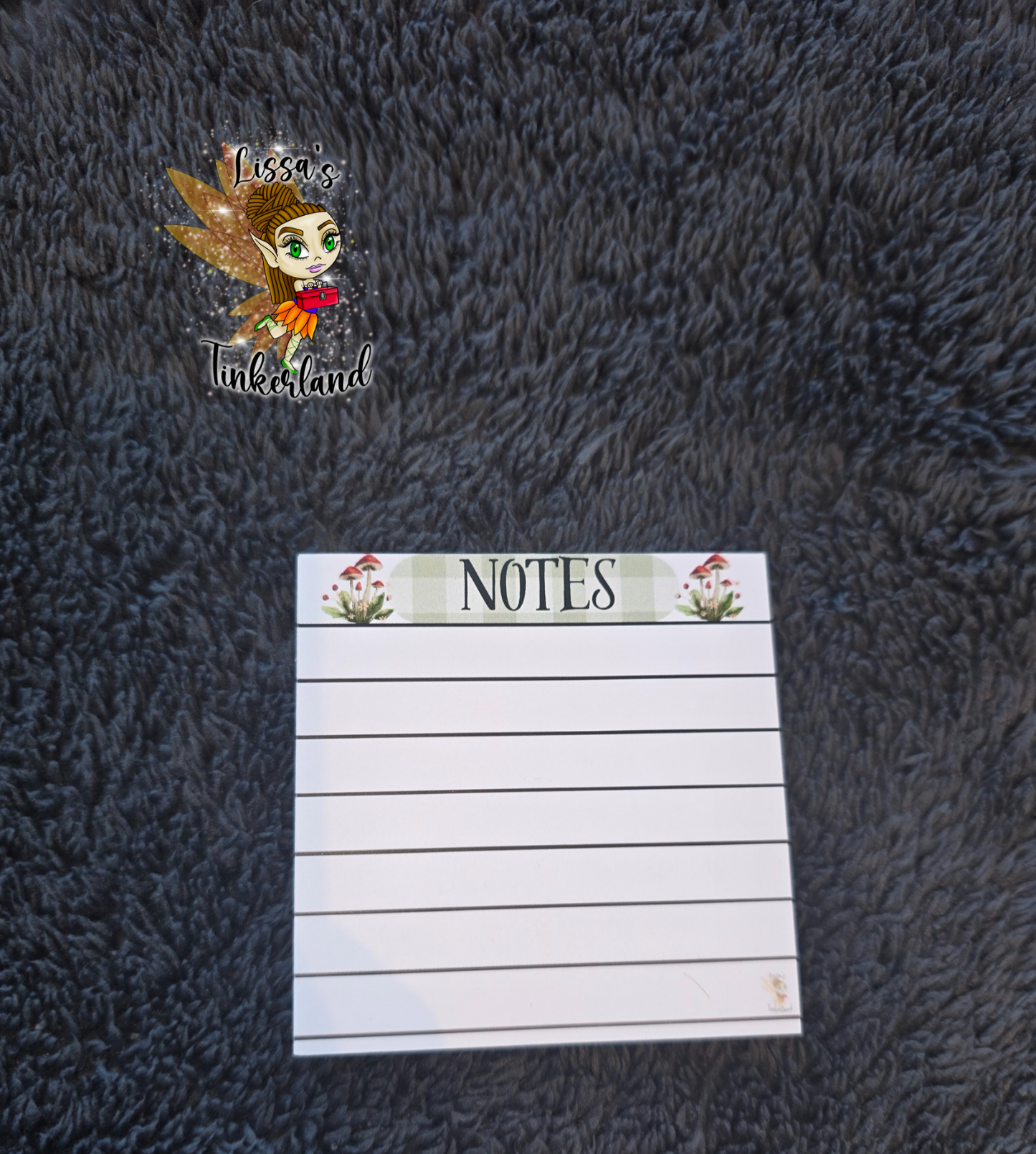 Note Pads - Mushroom