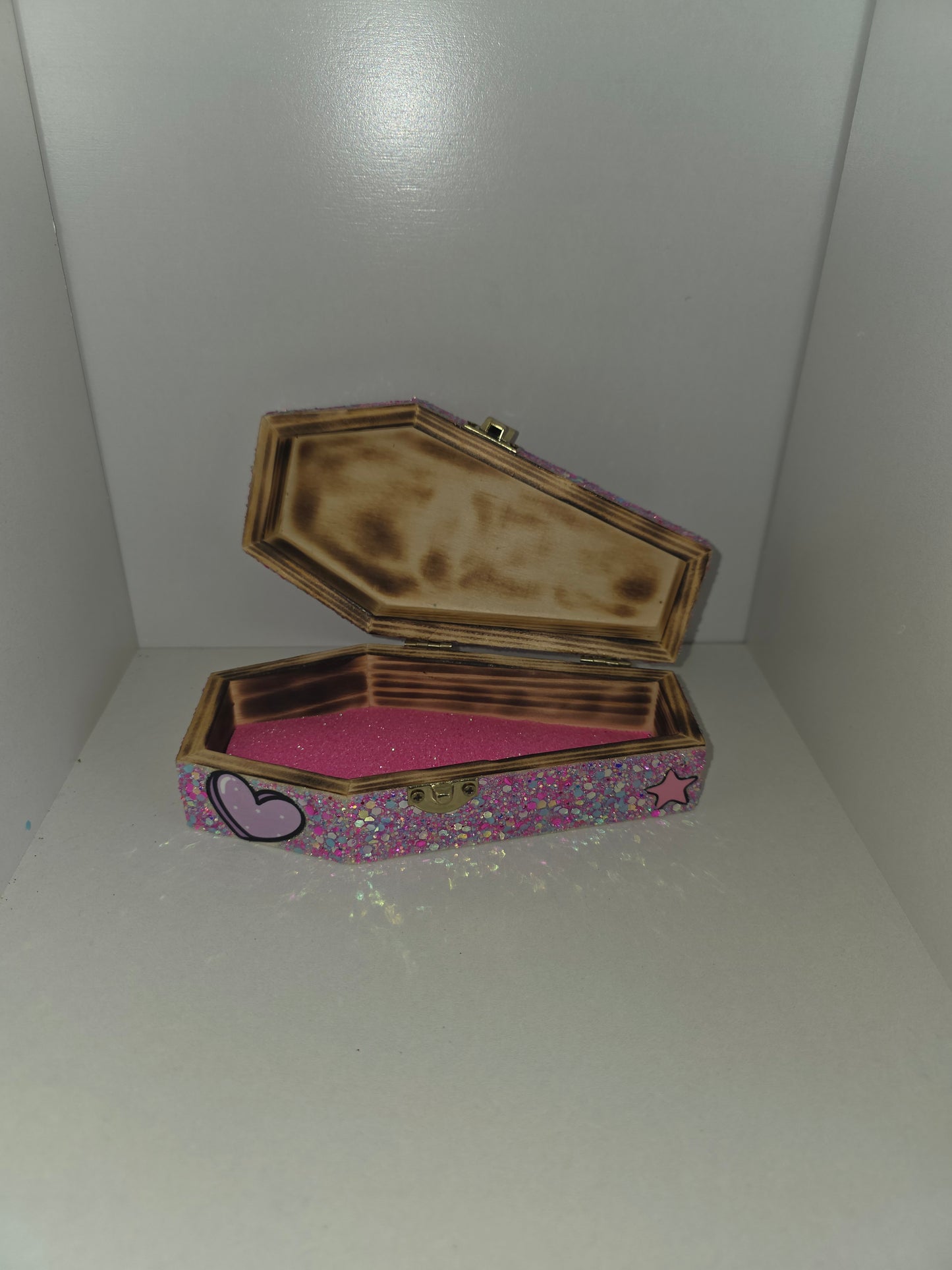 XOXO Coffin Trinket Box