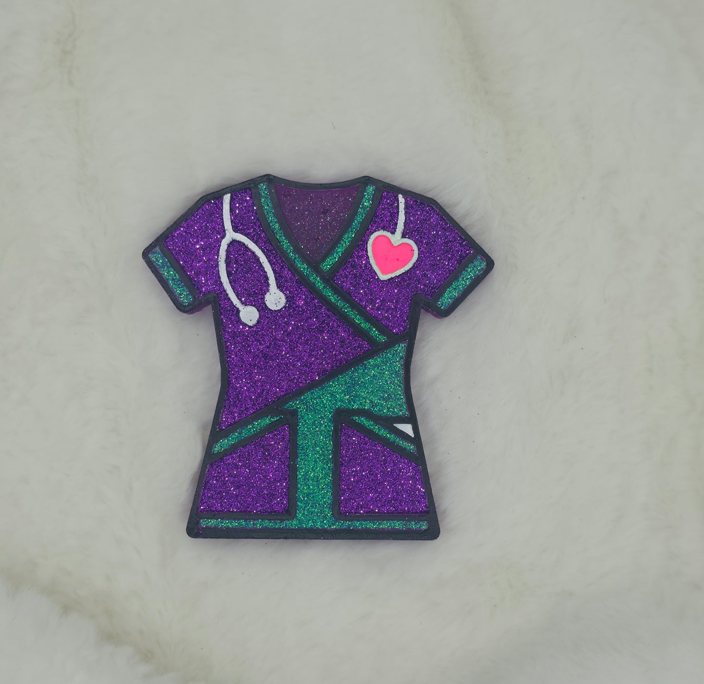 Heart Scrub Top - RTS