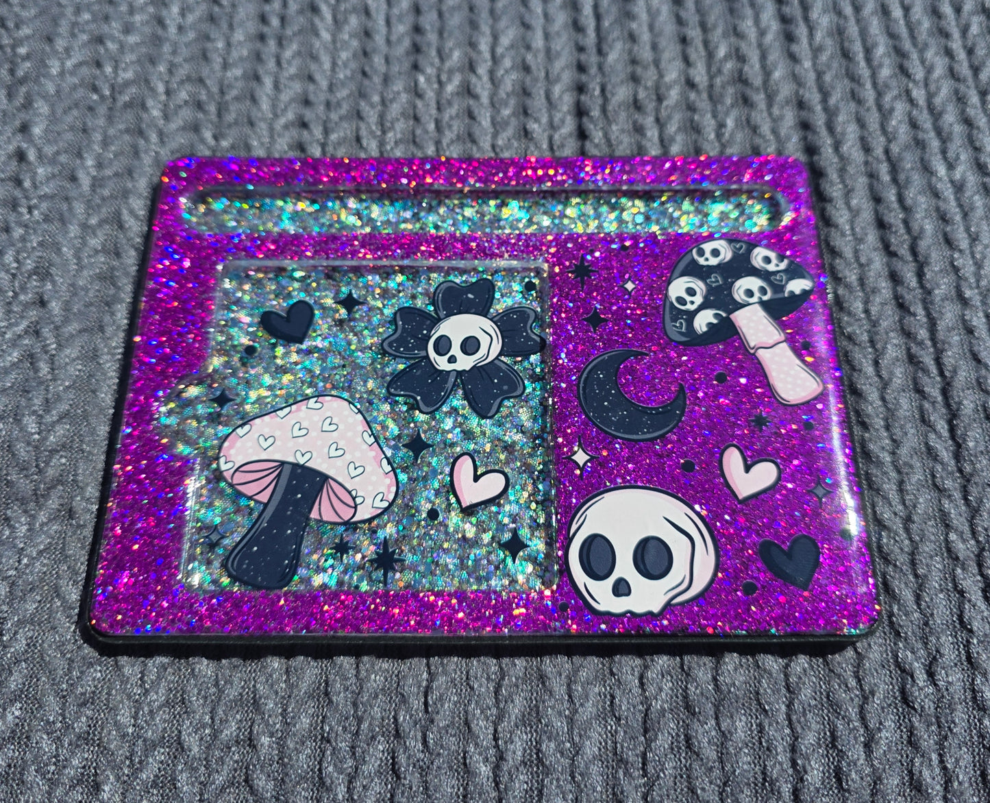 Skull Mushroom- Note Pad/Pen holder