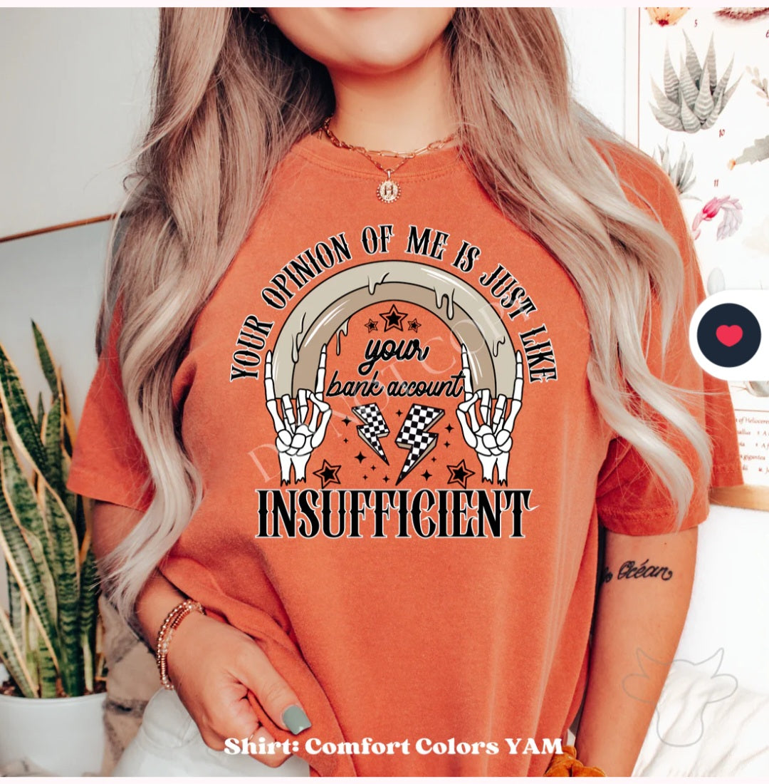 Insufficient
