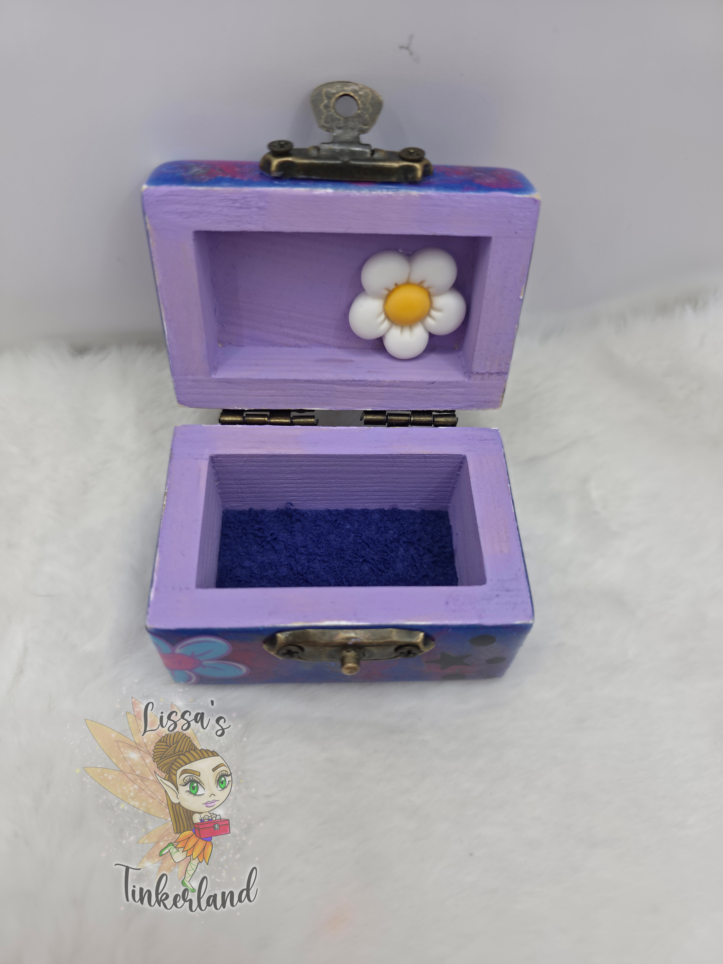 Purple Flower Mini Trinket