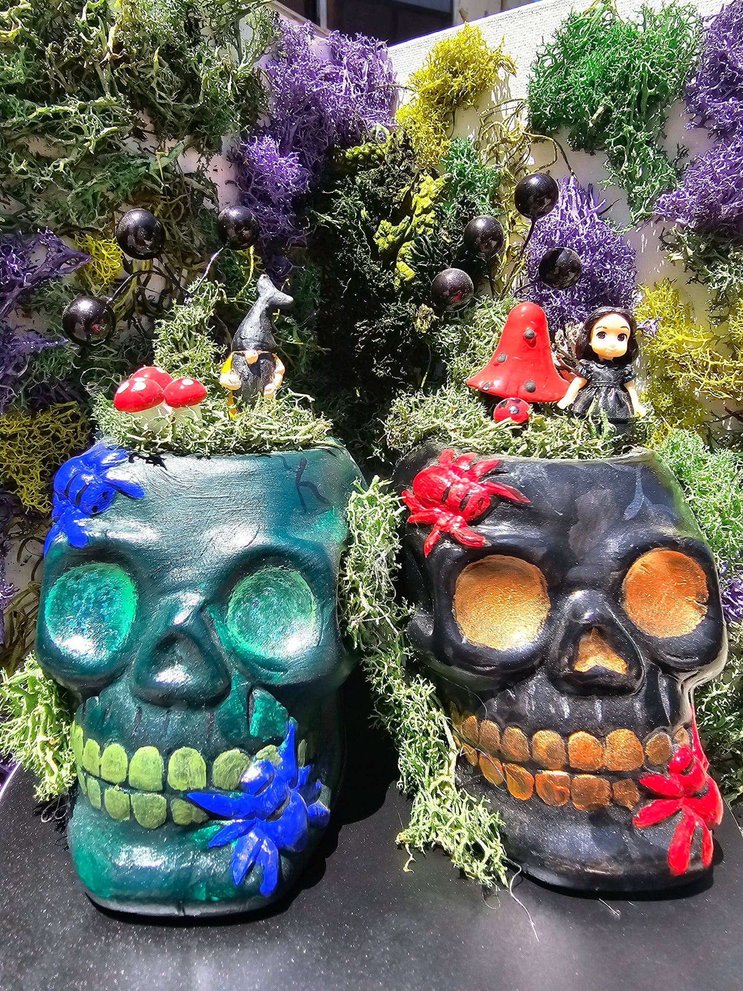 Skull Fairy Garden's