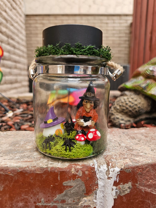 Jar Fairy Garden