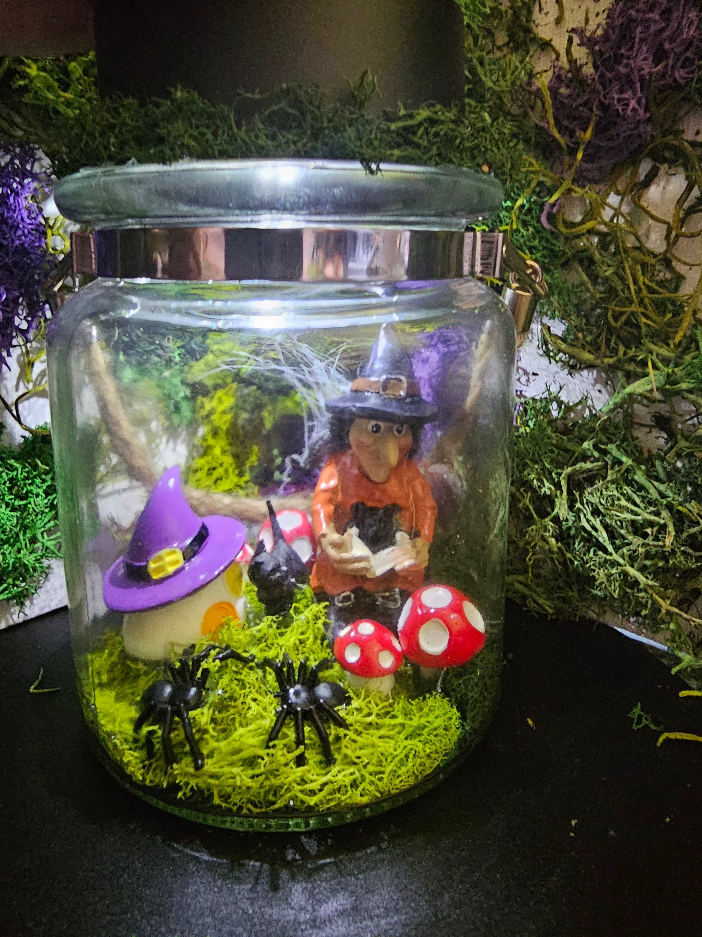 Jar Fairy Garden