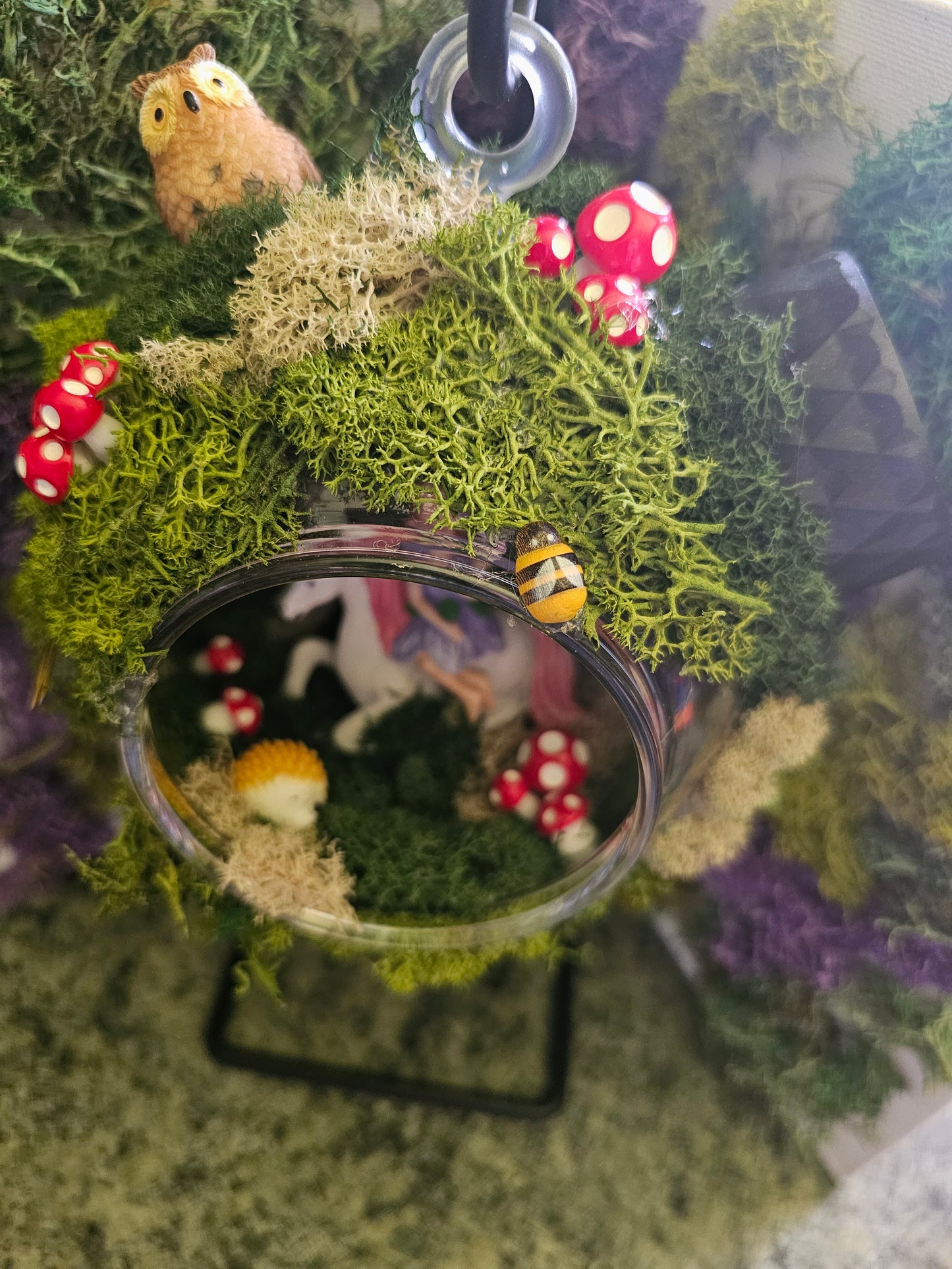 Hanging Fairy Garden