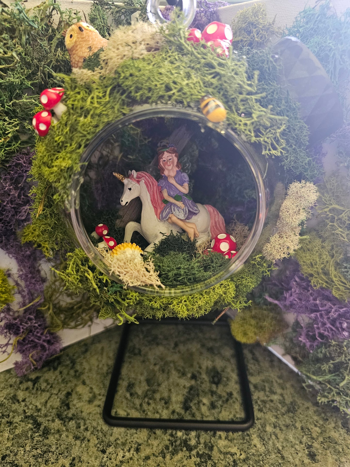 Hanging Fairy Garden