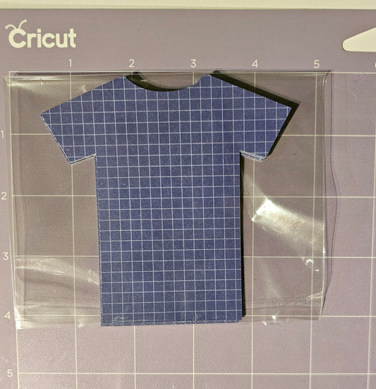 T-shirt in blue squares