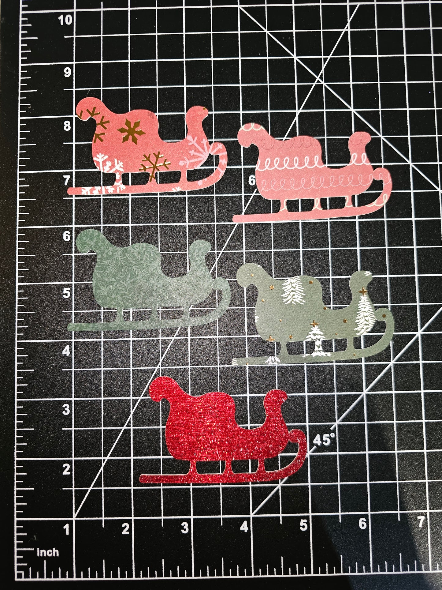 Sleigh printed