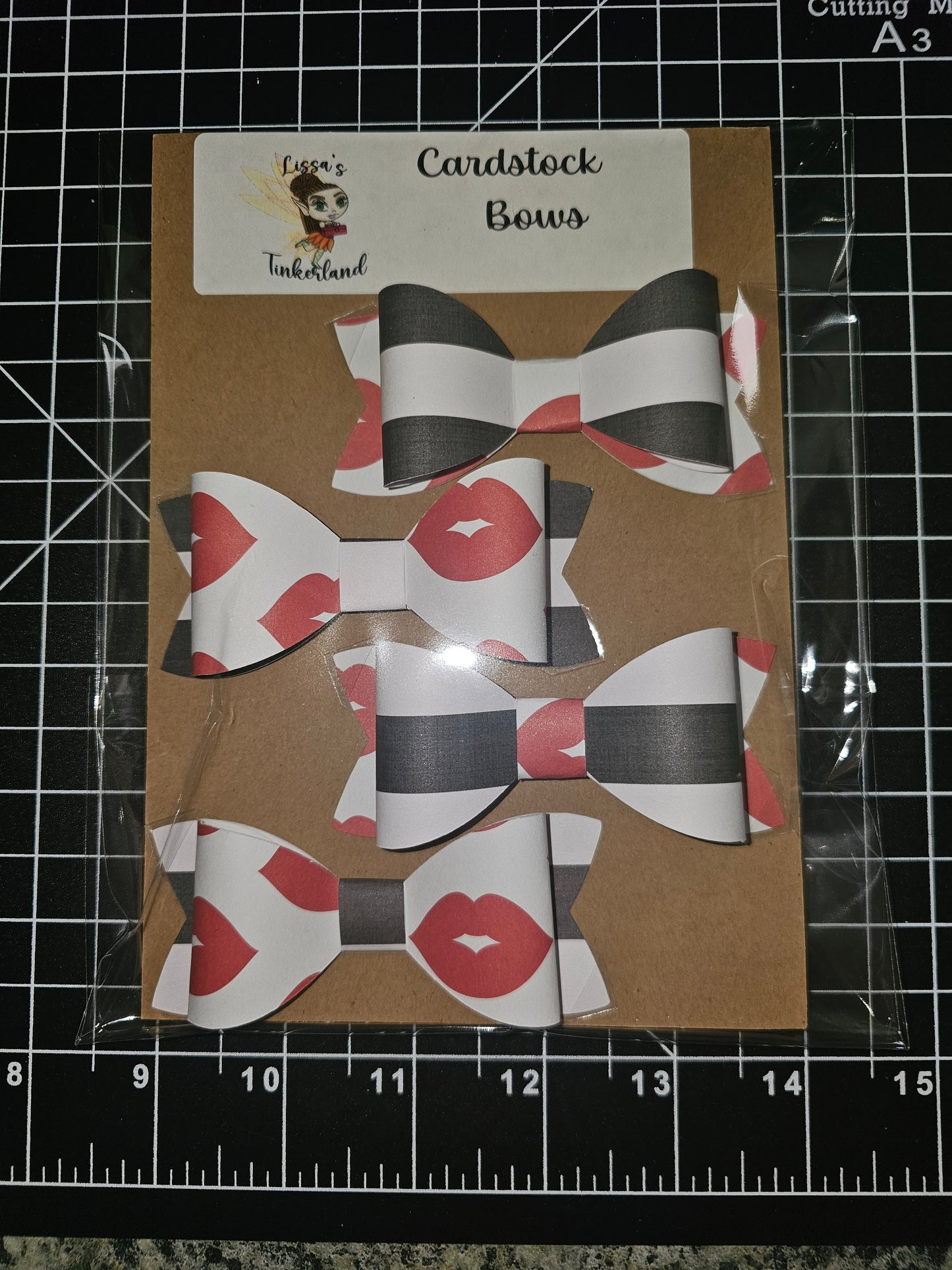 Lips gift bows