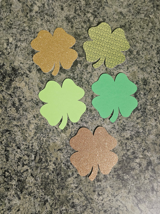 Shamrock cutouts