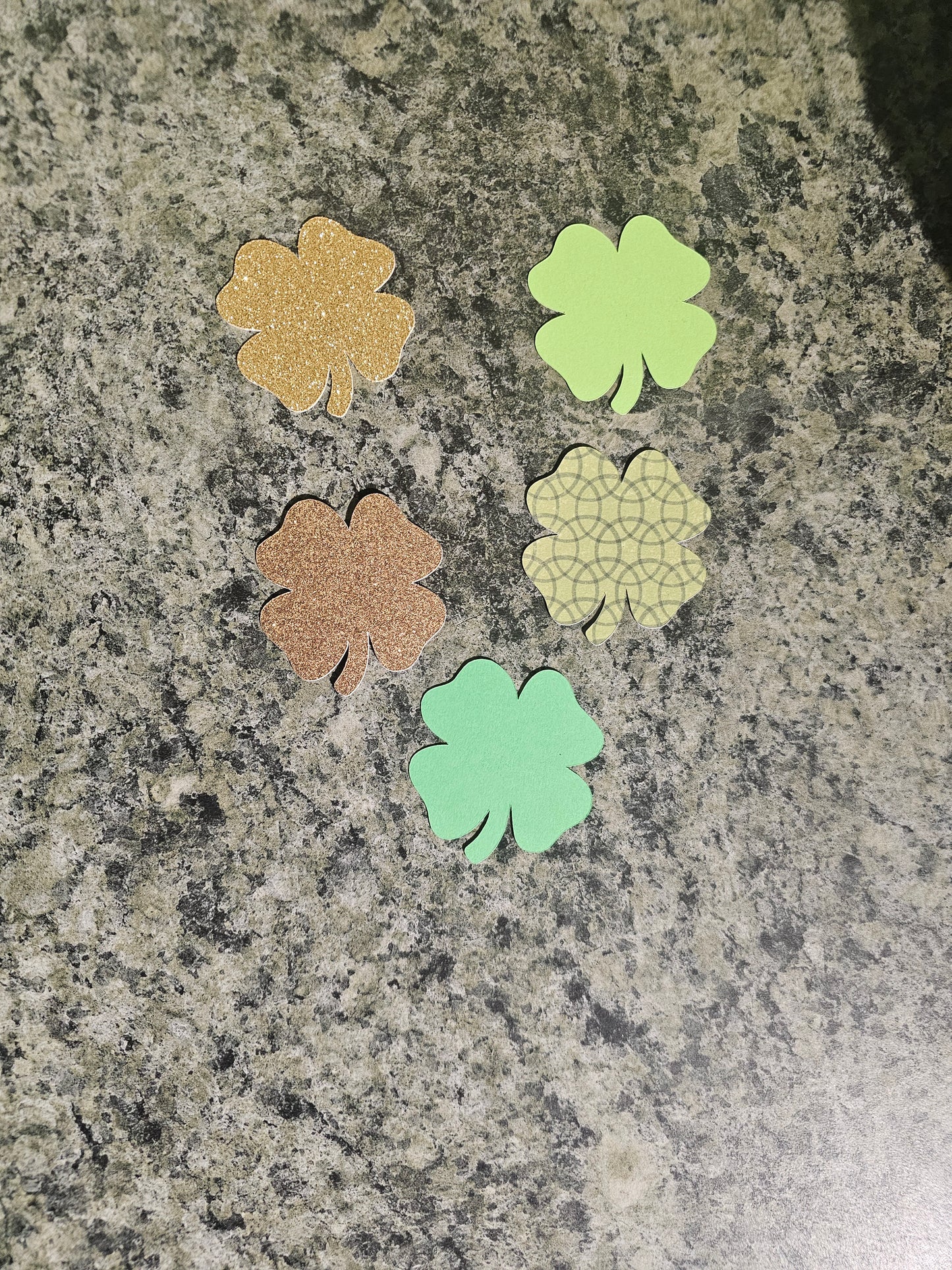 Shamrock cutouts