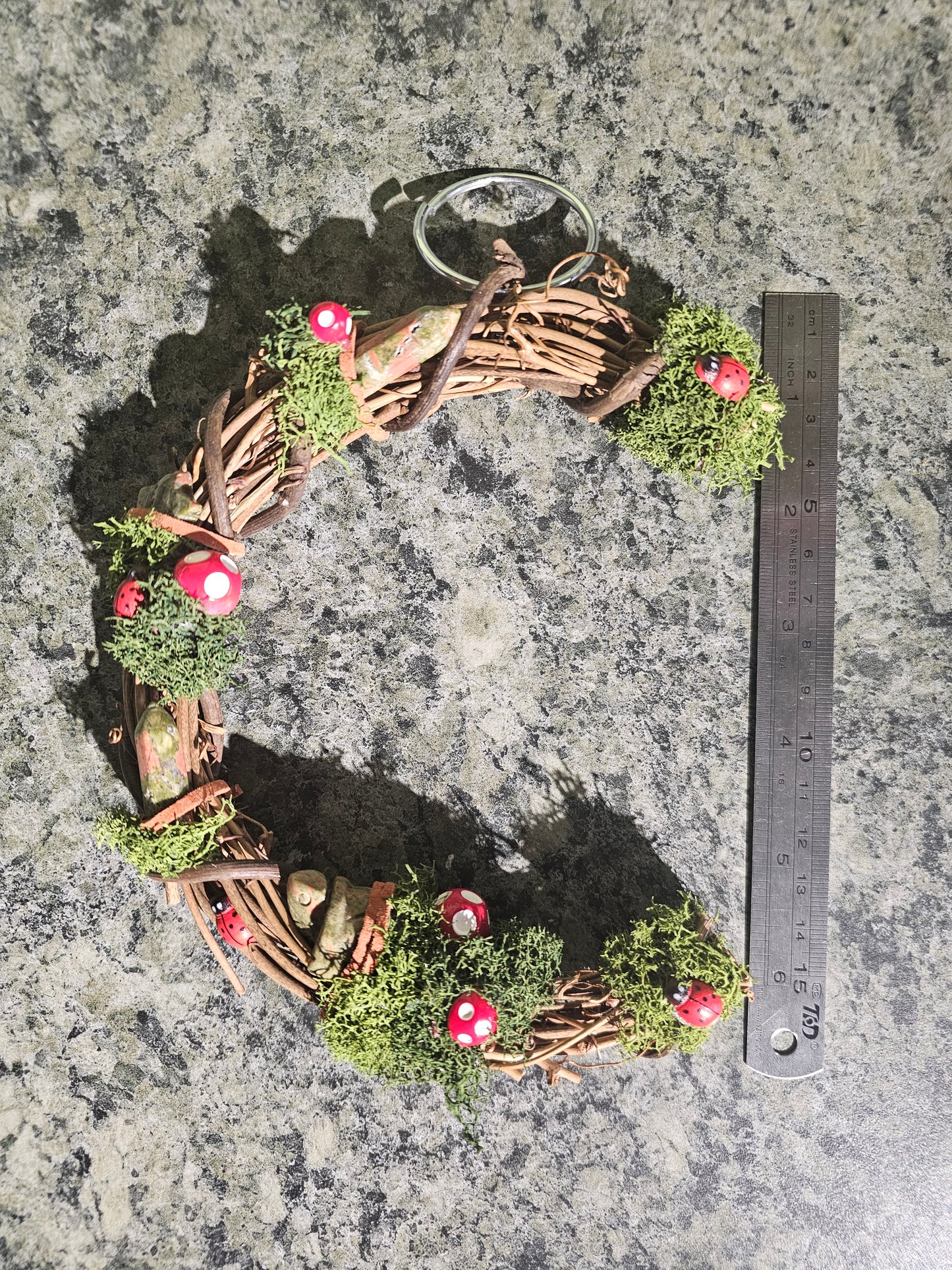 Unakite wreath