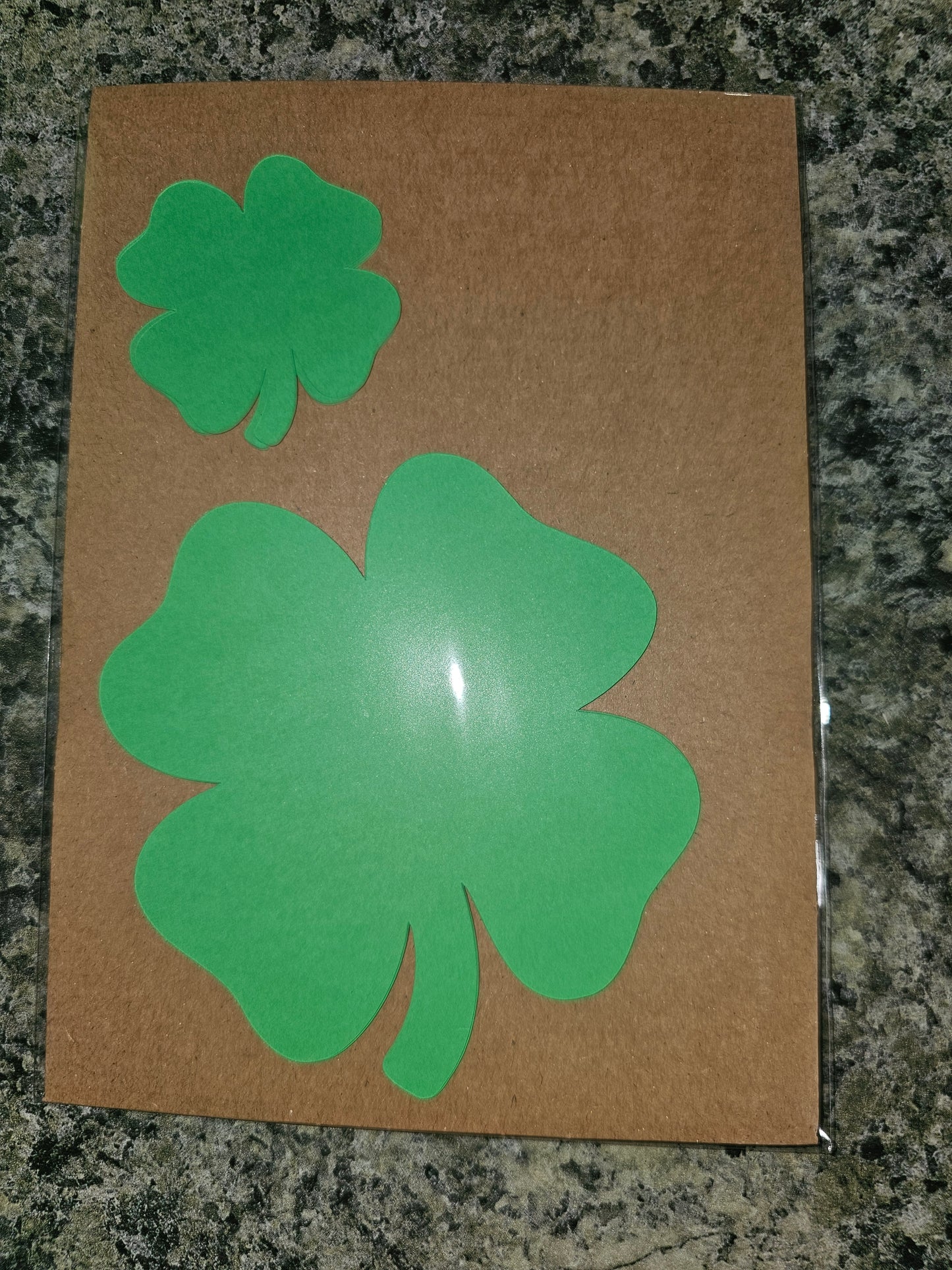 Shamrock cutouts