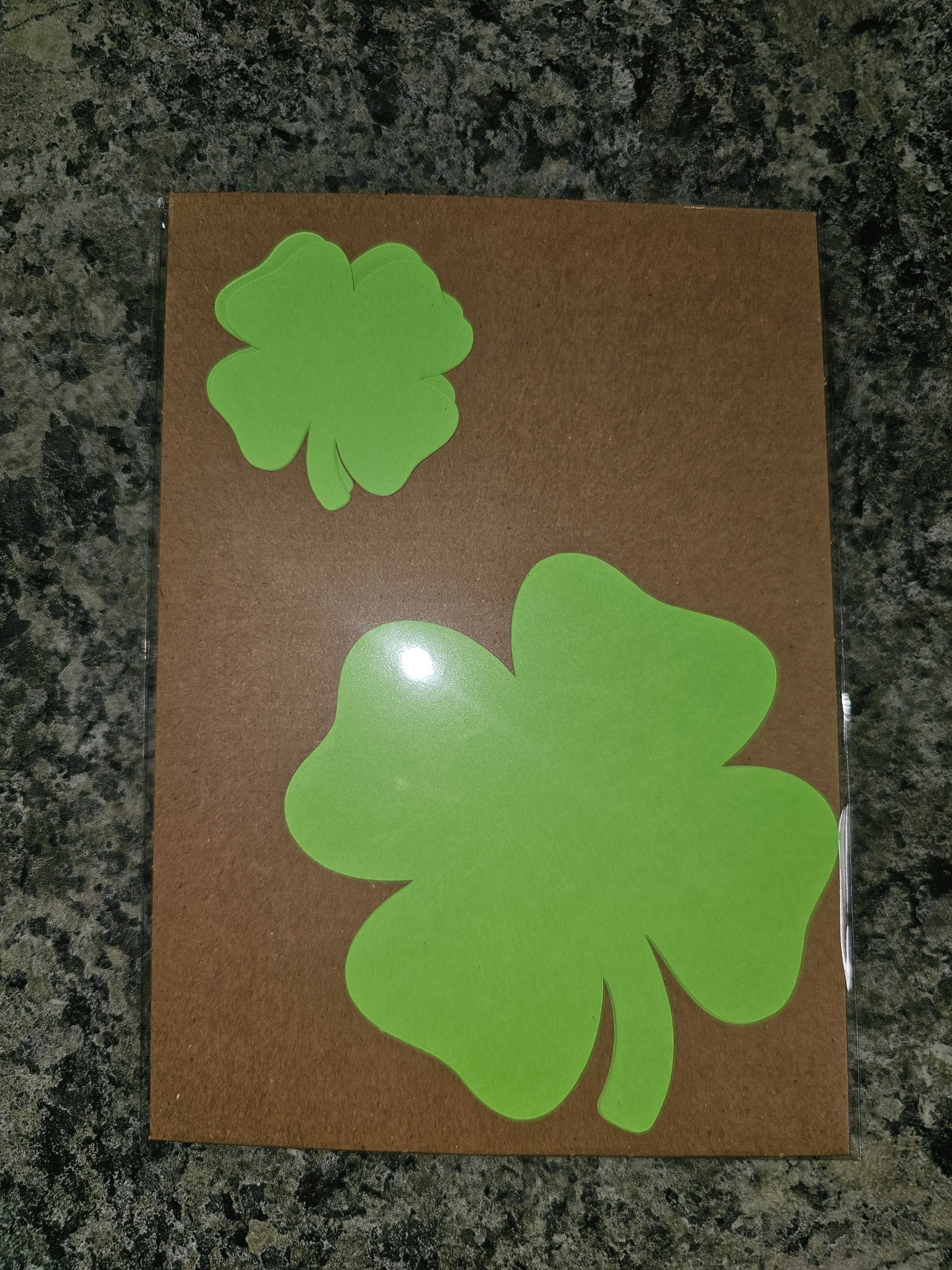 Shamrock cutouts