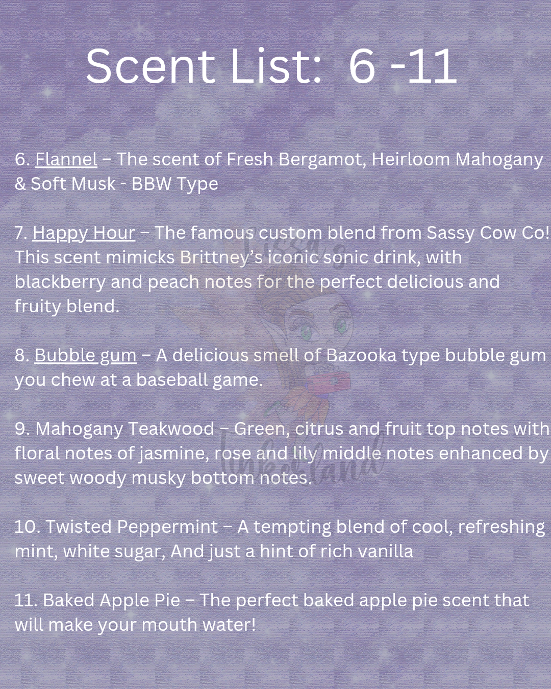 Scent List