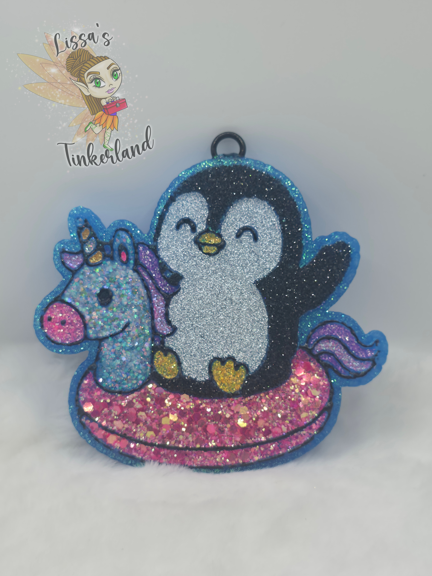 Penguin Float (glitter) - Y-24