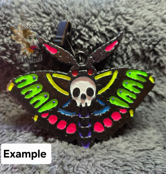 Skull Moth - Custom Full Size freshie