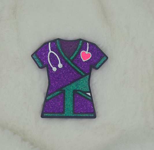Heart Scrub Top - RTS