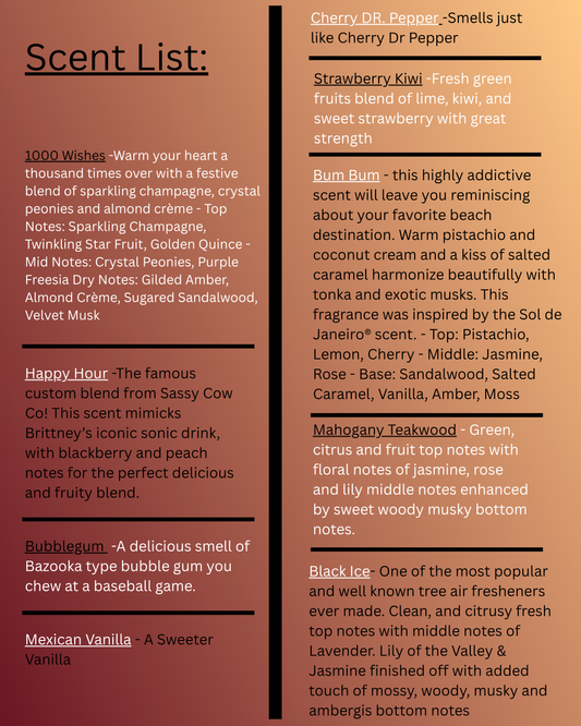 Scent List