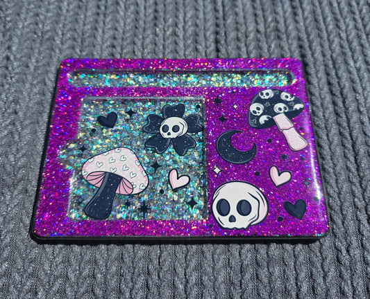 Skull Mushroom- Note Pad/Pen holder