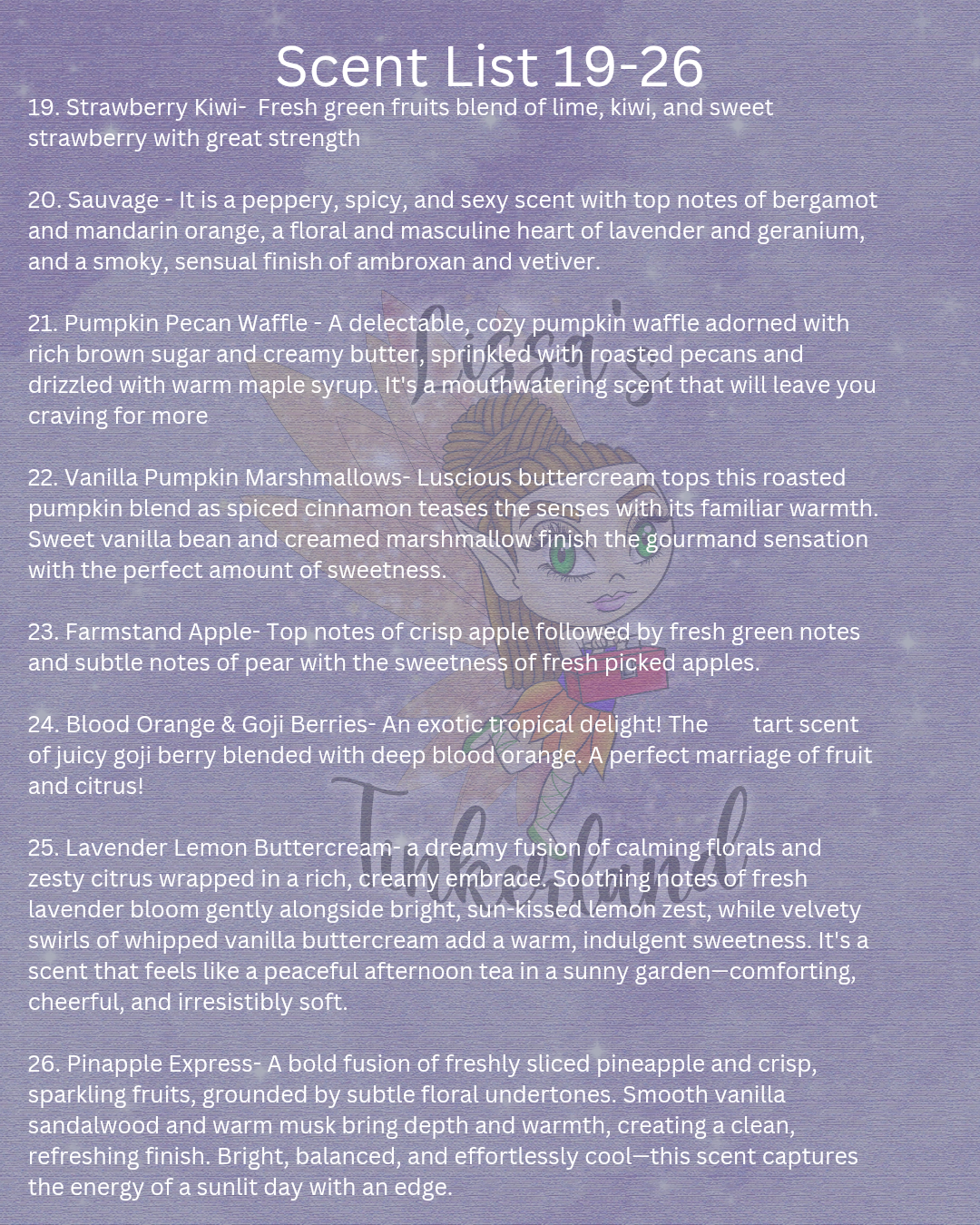 Scent List