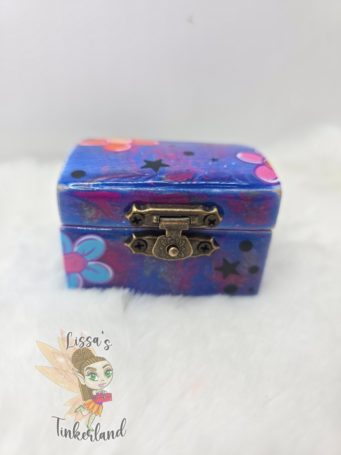Purple Flower Mini Trinket