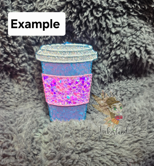 Coffee cup- Custom Vent Clips