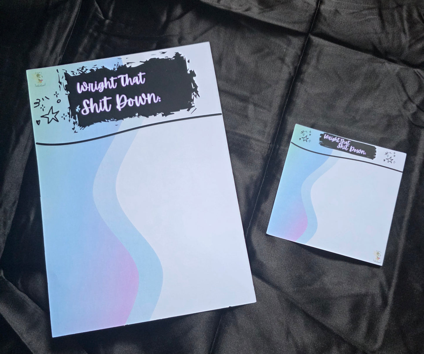 Note Pads - Wright Theat Shit...