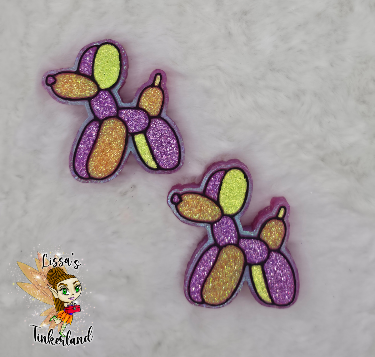 Balloon Dog vent clips - (Y-37)