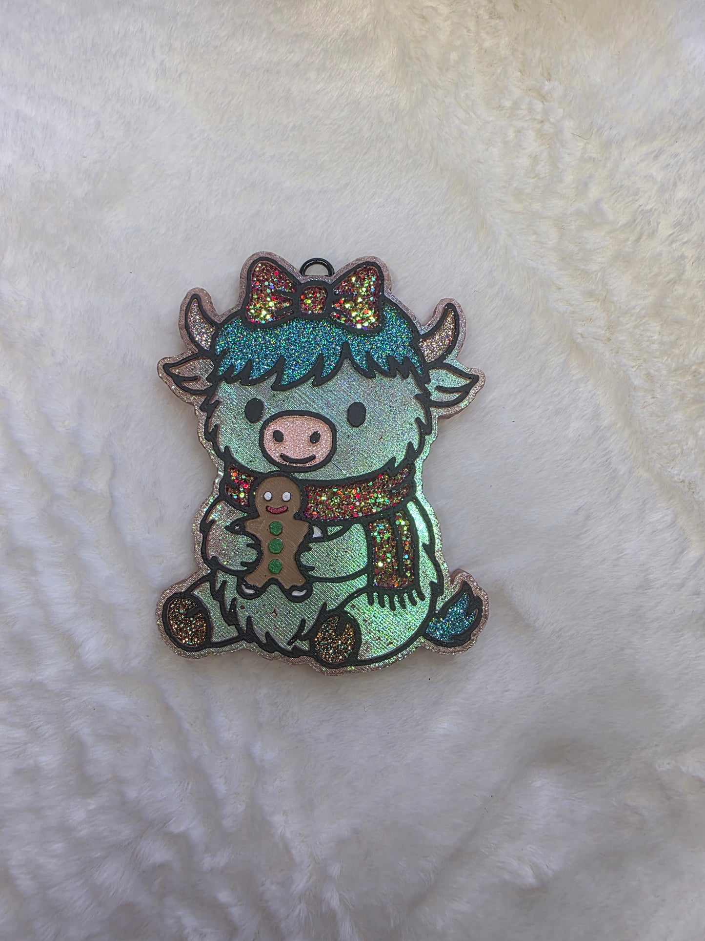 Highland Cow gingerbread- RTS Happy Hour