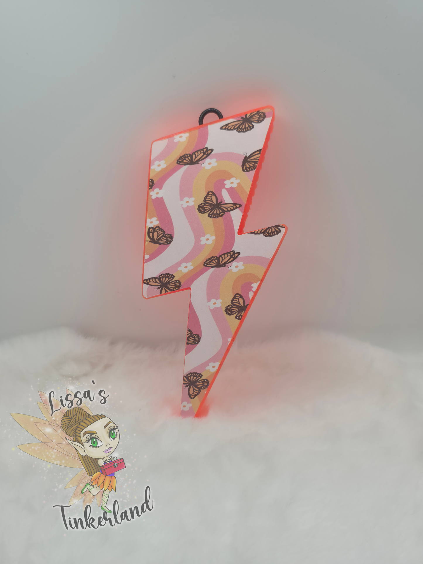 Lightning Bolt butterfly card stock - R-18