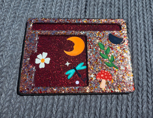 Cottage core Note pad/pen holder